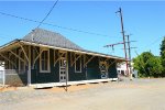 Back of Peapack Station in Color